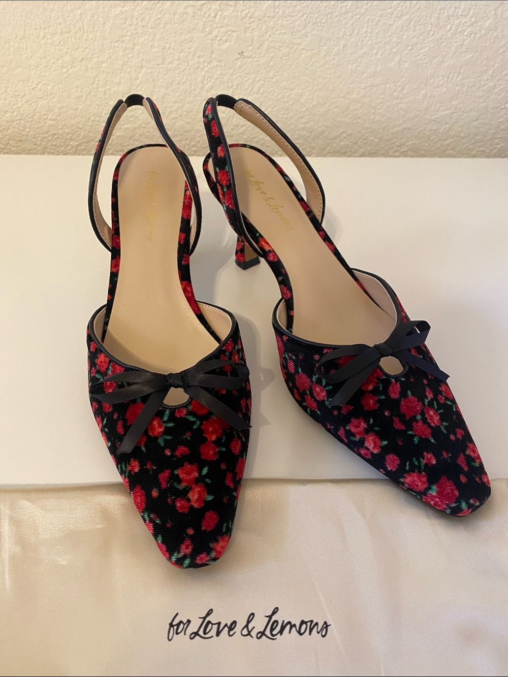 BRAND NEW For Love And Lemons Lyana Heels